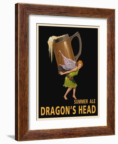 Dragon’s Head Ale-Steve Thomas-Framed Giclee Print