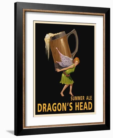 Dragon’s Head Ale-Steve Thomas-Framed Giclee Print