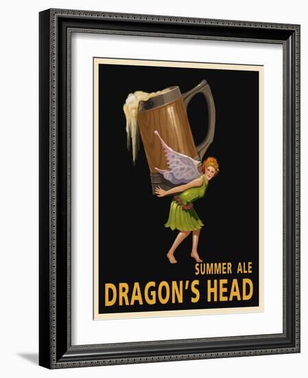 Dragon’s Head Ale-Steve Thomas-Framed Giclee Print