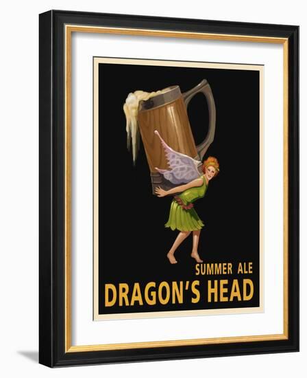 Dragon’s Head Ale-Steve Thomas-Framed Giclee Print