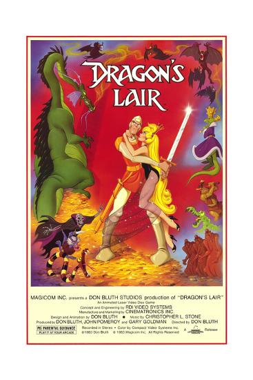 Dragon S Lair Art Print Art Com Dragon S Lair Art Print Art Com