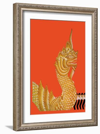 Dragon Temple of Siam-Frank Mcintosh-Framed Art Print