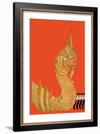 Dragon Temple of Siam-Frank Mcintosh-Framed Art Print