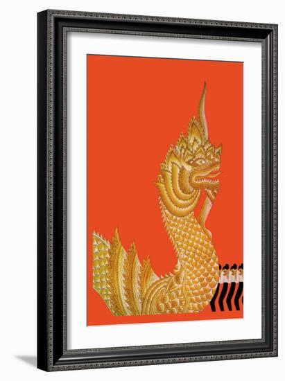 Dragon Temple of Siam-Frank Mcintosh-Framed Art Print