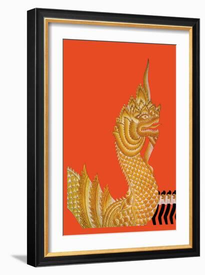 Dragon Temple of Siam-Frank Mcintosh-Framed Art Print