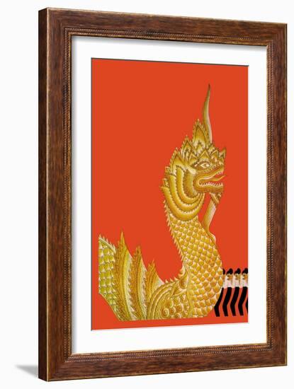 Dragon Temple of Siam-Frank Mcintosh-Framed Art Print