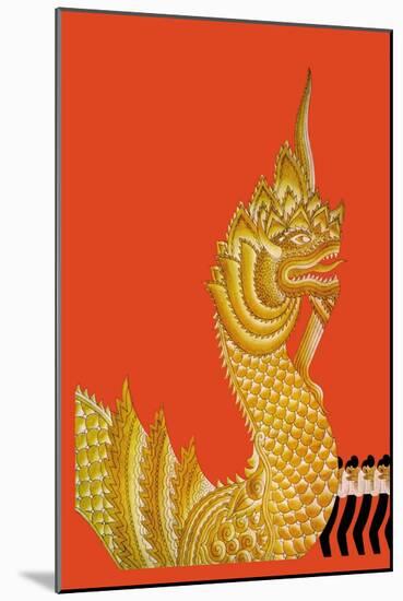 Dragon Temple of Siam-Frank Mcintosh-Mounted Art Print