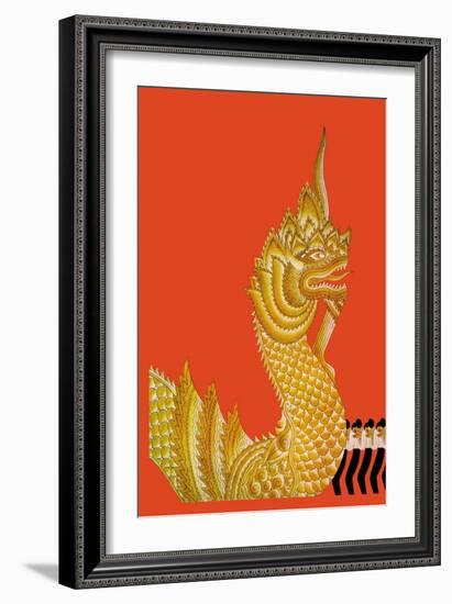 Dragon Temple of Siam-Frank Mcintosh-Framed Art Print