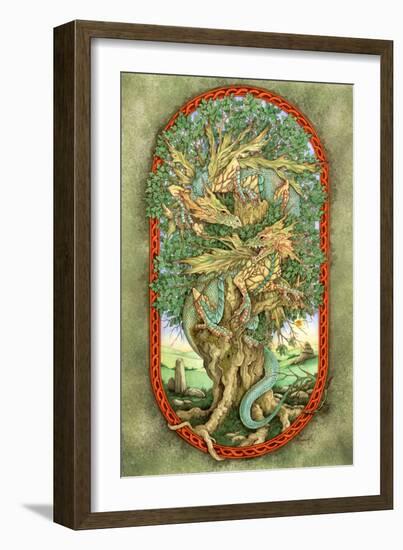 Dragon Tree-Linda Ravenscroft-Framed Giclee Print