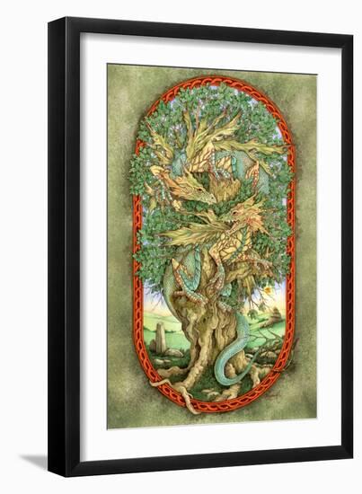 Dragon Tree-Linda Ravenscroft-Framed Giclee Print