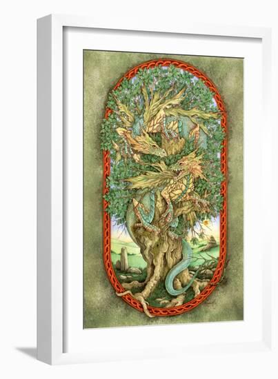 Dragon Tree-Linda Ravenscroft-Framed Giclee Print