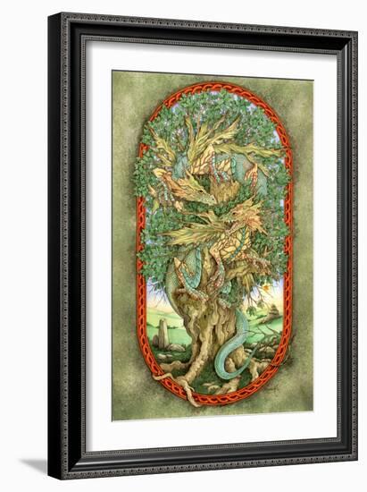 Dragon Tree-Linda Ravenscroft-Framed Giclee Print