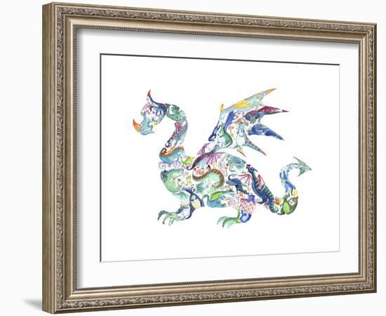 Dragon-Louise Tate-Framed Giclee Print