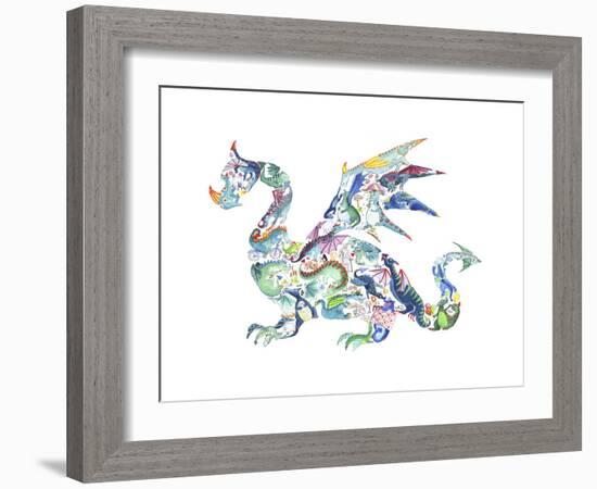 Dragon-Louise Tate-Framed Giclee Print