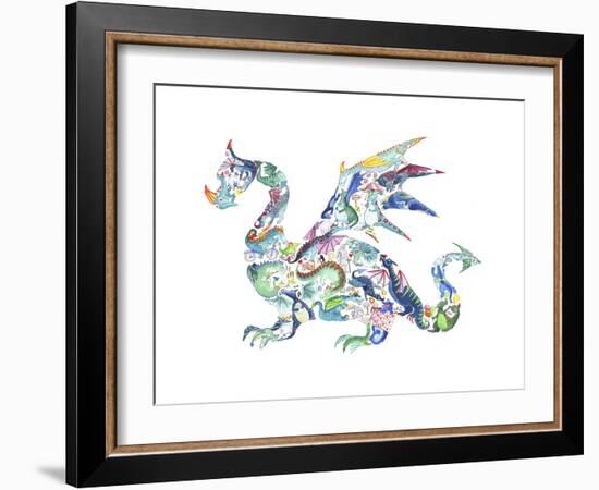 Dragon-Louise Tate-Framed Giclee Print