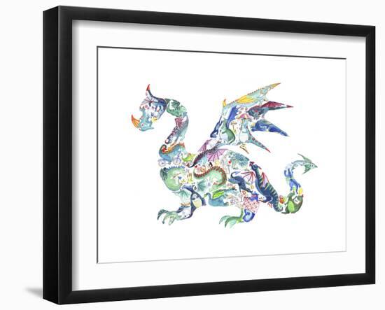 Dragon-Louise Tate-Framed Giclee Print