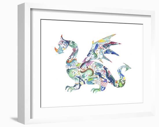 Dragon-Louise Tate-Framed Giclee Print