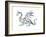 Dragon-Louise Tate-Framed Giclee Print