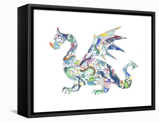 Dragon-Louise Tate-Framed Premier Image Canvas