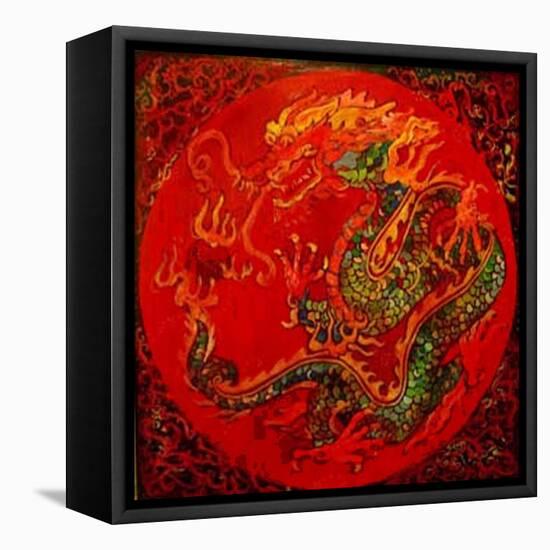 Dragon-Linda Arthurs-Framed Premier Image Canvas