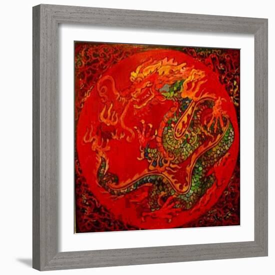 Dragon-Linda Arthurs-Framed Giclee Print