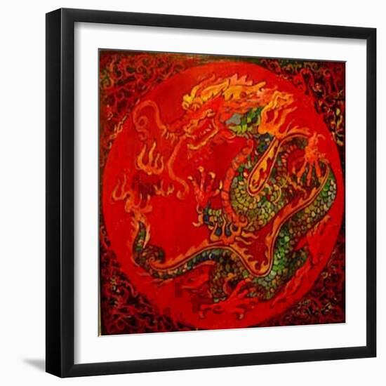 Dragon-Linda Arthurs-Framed Giclee Print