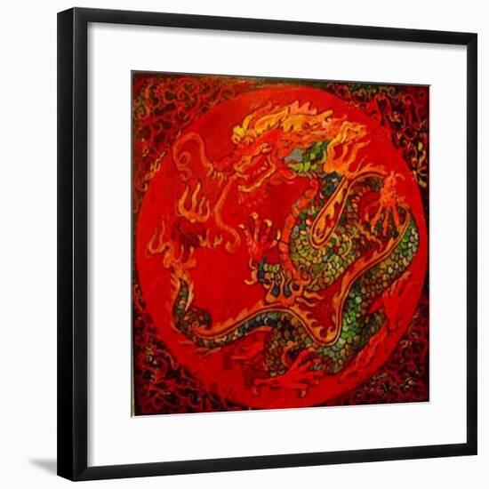 Dragon-Linda Arthurs-Framed Premium Giclee Print