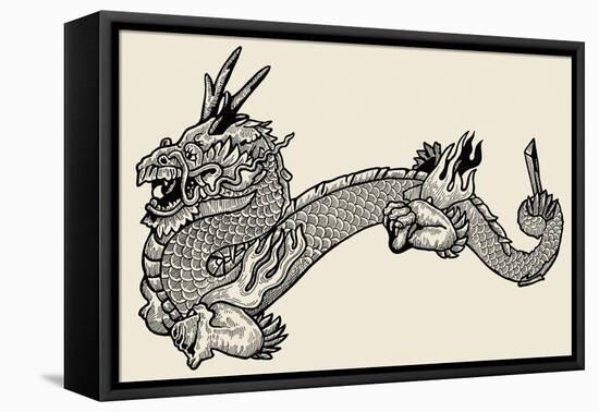 Dragon-null-Framed Premier Image Canvas