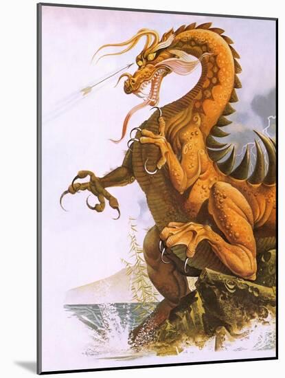 Dragon-English School-Mounted Giclee Print