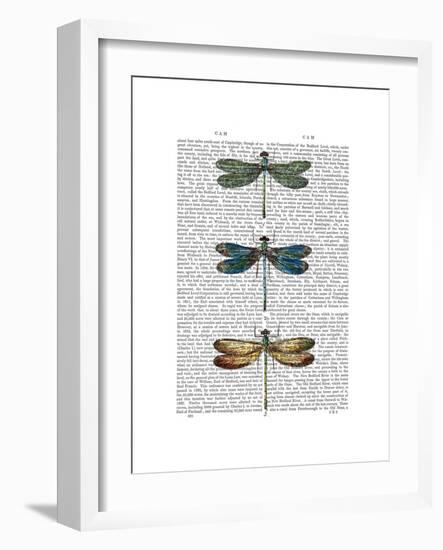 Dragonflies Print 1-Fab Funky-Framed Premium Giclee Print