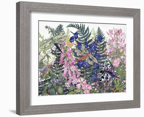 Dragonflies-Carissa Luminess-Framed Giclee Print