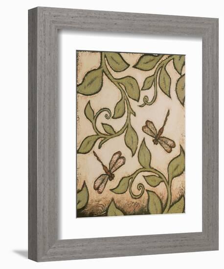 Dragonfly 11-Timothy Craig-Framed Art Print