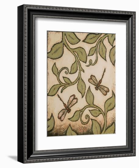 Dragonfly 11-Timothy Craig-Framed Art Print