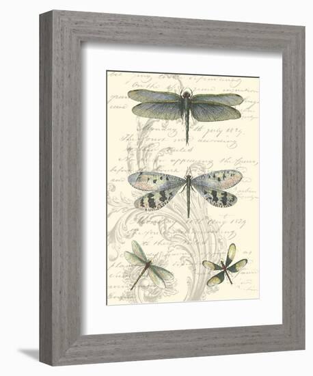 Dragonfly Delight II-null-Framed Art Print