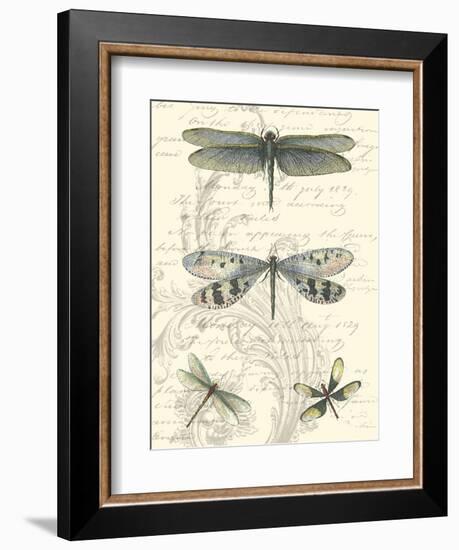 Dragonfly Delight II-null-Framed Art Print