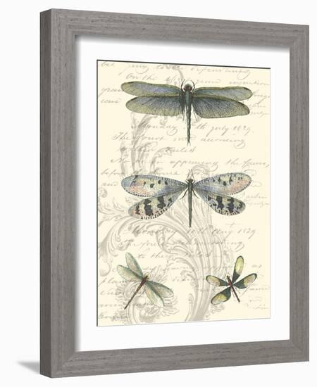 Dragonfly Delight II-null-Framed Art Print