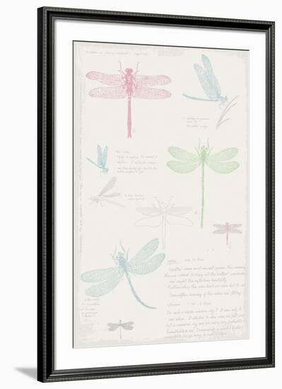 Dragonfly Diary-Maria Mendez-Framed Giclee Print