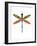 Dragonfly Goes Mod Three-Jan Weiss-Framed Art Print