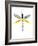 Dragonfly Goes Mod Two-Jan Weiss-Framed Art Print