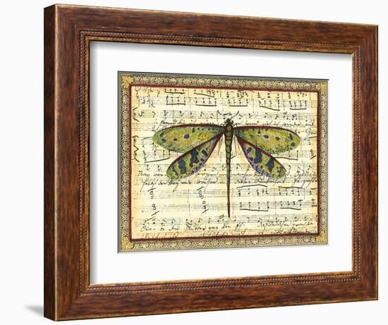 Dragonfly Harmony II-Vision Studio-Framed Art Print