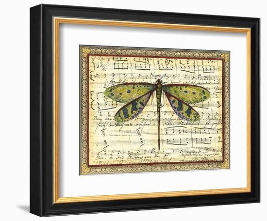 Dragonfly Harmony II-Vision Studio-Framed Art Print