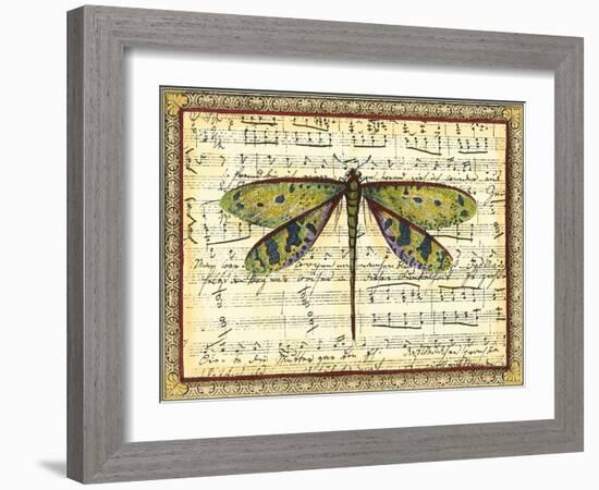 Dragonfly Harmony II-Vision Studio-Framed Art Print