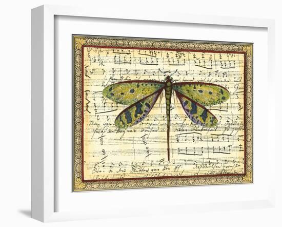 Dragonfly Harmony II-Vision Studio-Framed Art Print