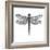 Dragonfly II-Clara Wells-Framed Giclee Print