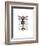 Dragonfly Mannequin-Fab Funky-Framed Art Print