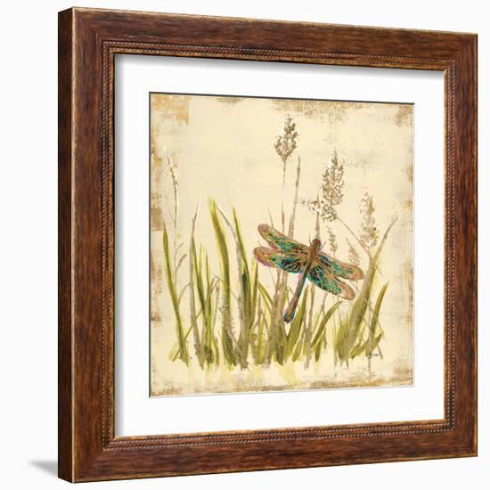 Dragonfly Meadow-Bella Dos Santos-Framed Art Print