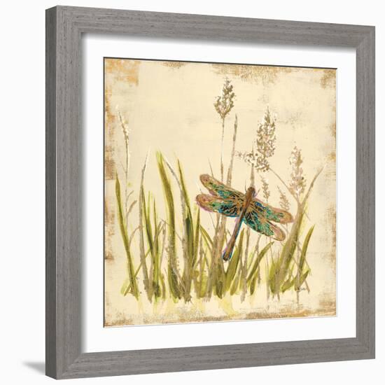 Dragonfly Meadow-Bella Dos Santos-Framed Art Print