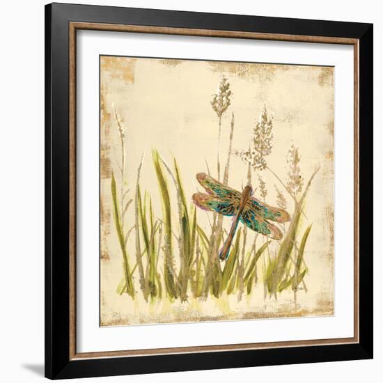 Dragonfly Meadow-Bella Dos Santos-Framed Art Print