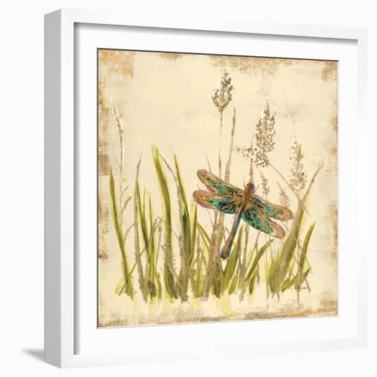 Dragonfly Meadow-Bella Dos Santos-Framed Art Print