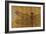 Dragonfly on Gold-Patricia Pinto-Framed Premium Giclee Print